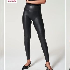 Spanx Faux Leather Leggings